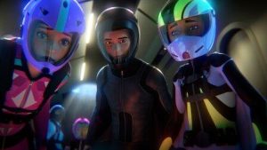 كرتون السريع والغاضب متسابقو الاستطلاع مد